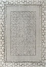 Dynamic Rugs LOTUS 8148-190 Ivory and Charcoal